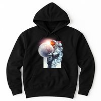Moon Play Graphic Hoodie