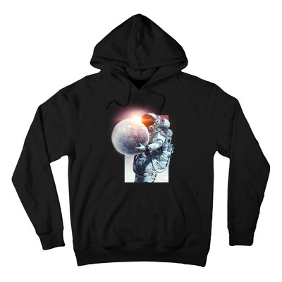 Moon Play Graphic Hoodie