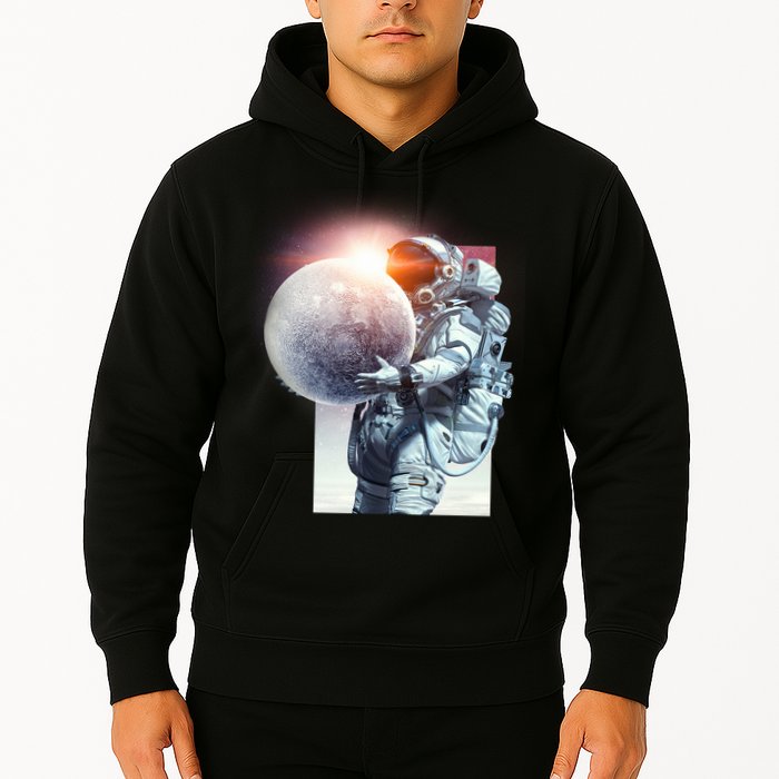 Moon Play Graphic Hoodie