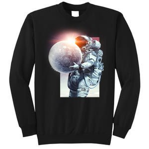 Moon Play Graphic Sweatshirt