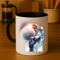 Moon Play Graphic Mug