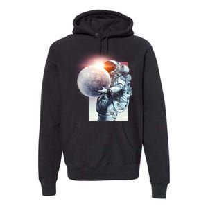 Moon Play Graphic Premium Hoodie