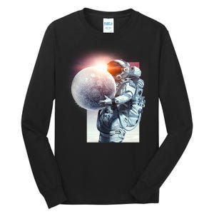 Moon Play Graphic Tall Long Sleeve T-Shirt