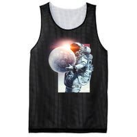 Moon Play Graphic Mesh Reversible Basketball Jersey Tank