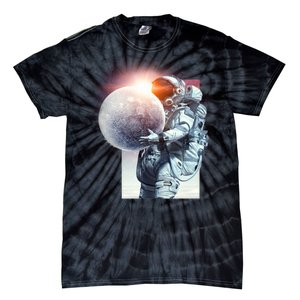 Moon Play Graphic Tie-Dye T-Shirt