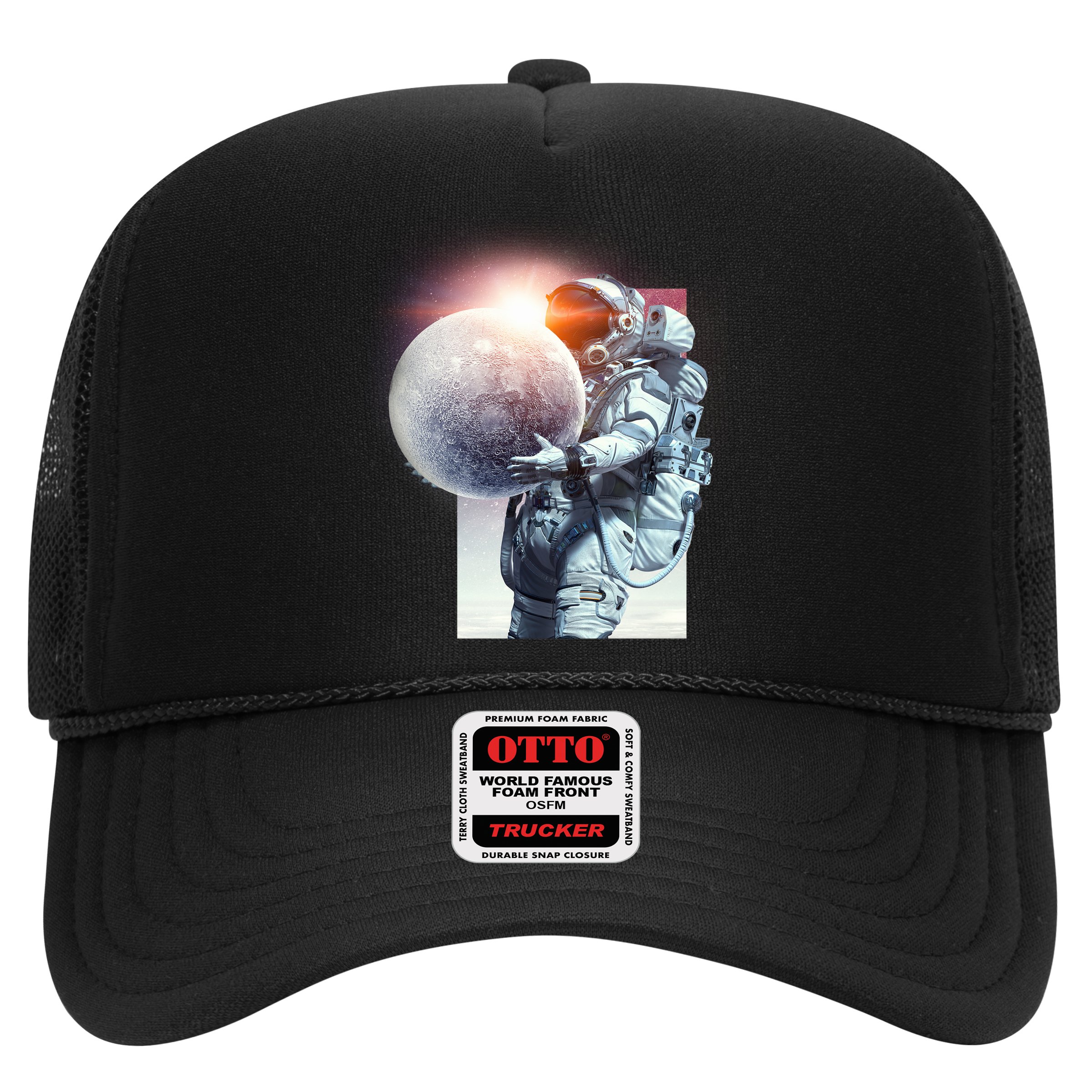 Moon Play Graphic Hat