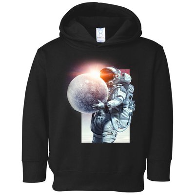 Moon Play Graphic Toddler Hoodie