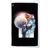 Moon Play Graphic Golf Towel