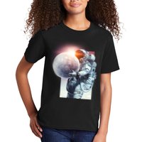 Moon Play Graphic Kids T-Shirt