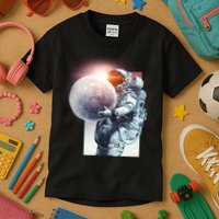 Moon Play Graphic Kids T-Shirt
