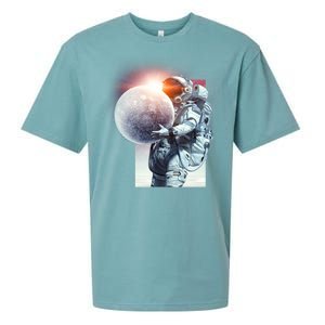 Moon Play Graphic Sueded Cloud Jersey T-Shirt