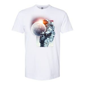 Moon Play Graphic Softstyle CVC T-Shirt