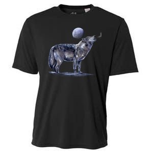 Moon Wolf Cooling Performance Crew T-Shirt