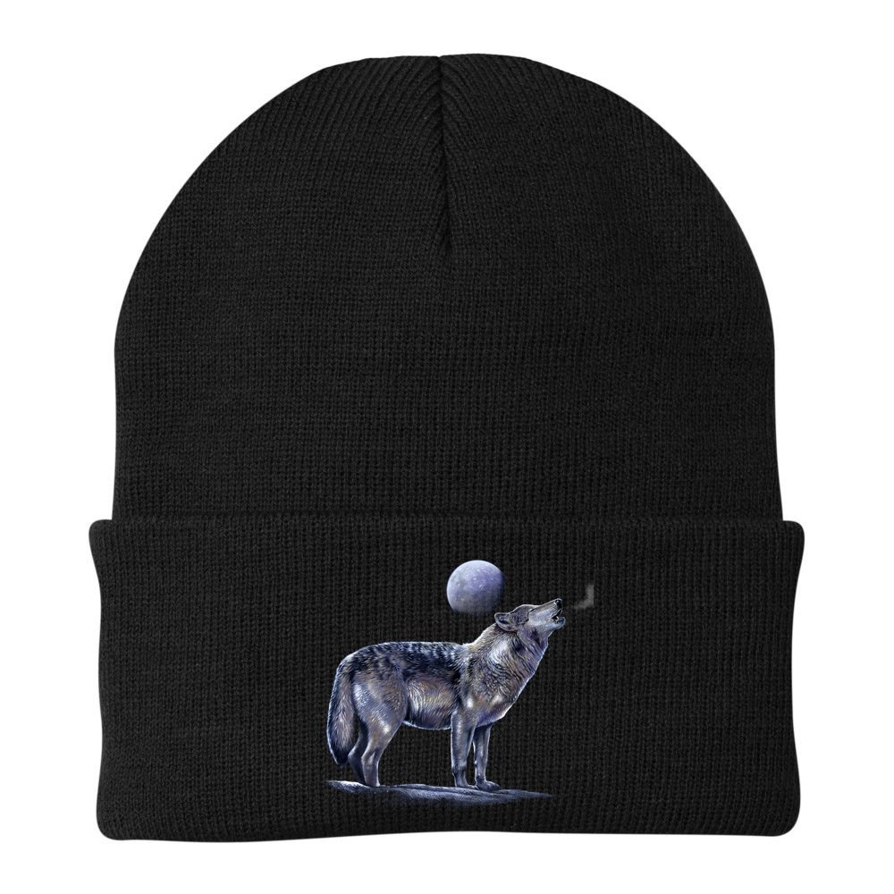 Moon Wolf Beanie