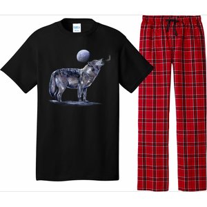 Moon Wolf Pajama Set