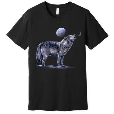 Moon Wolf Premium T-Shirt