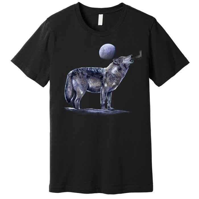 Moon Wolf Premium T-Shirt