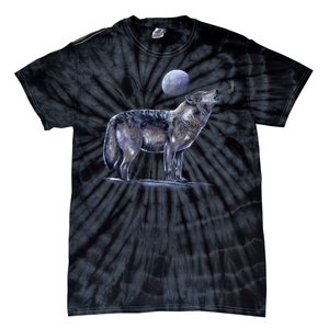 Moon Wolf Tie-Dye T-Shirt