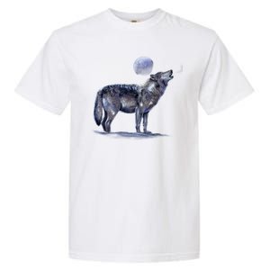 Moon Wolf Garment-Dyed Heavyweight T-Shirt