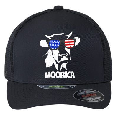 Moorica Cow Flexfit Unipanel Trucker Cap