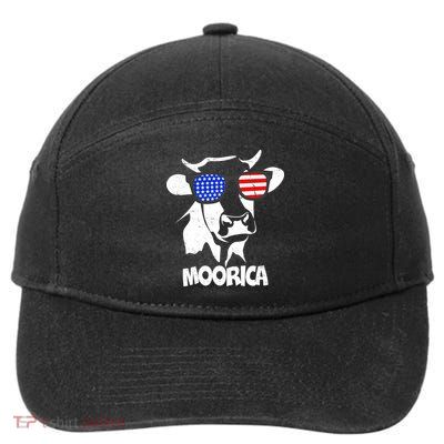 Moorica Cow 7-Panel Snapback Hat