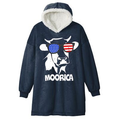 Moorica Cow Hooded Wearable Blanket