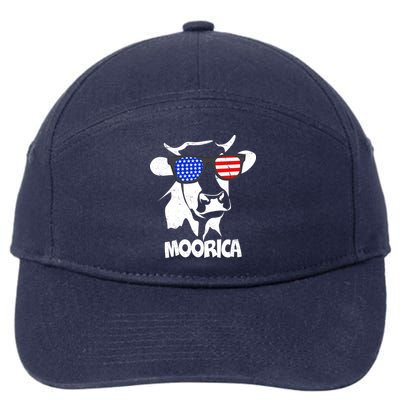 Moorica Cow 7-Panel Snapback Hat