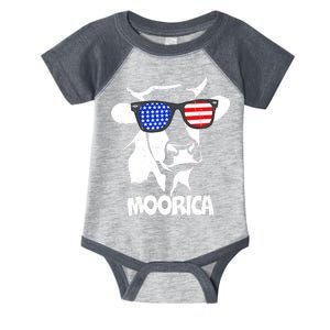 Moorica Cow Infant Baby Jersey Bodysuit