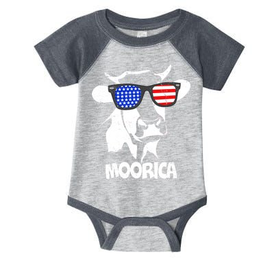 Moorica Cow Infant Baby Jersey Bodysuit