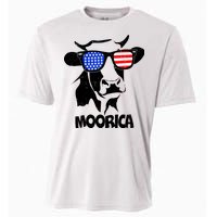 Moorica Cow Cooling Performance Crew T-Shirt