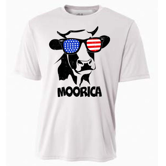 Moorica Cow Cooling Performance Crew T-Shirt