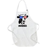 Moorica Cow Full-Length Apron With Pockets