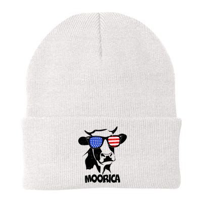 Moorica Cow Knit Cap Winter Beanie