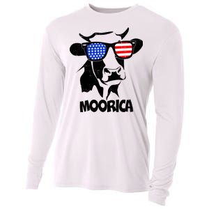 Moorica Cow Cooling Performance Long Sleeve Crew