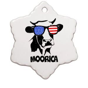 Moorica Cow Ceramic Star Ornament