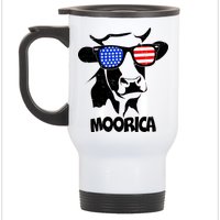 Moorica Cow Stainless Steel Travel Mug