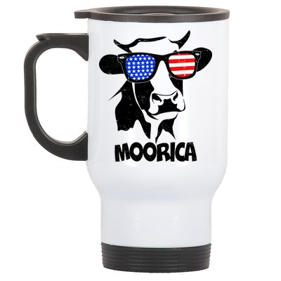 Moorica Cow Stainless Steel Travel Mug