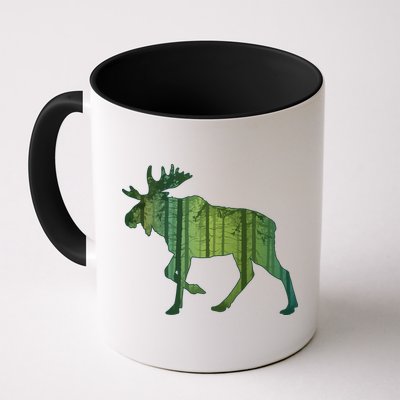 Moose Forest Silhouette Mug