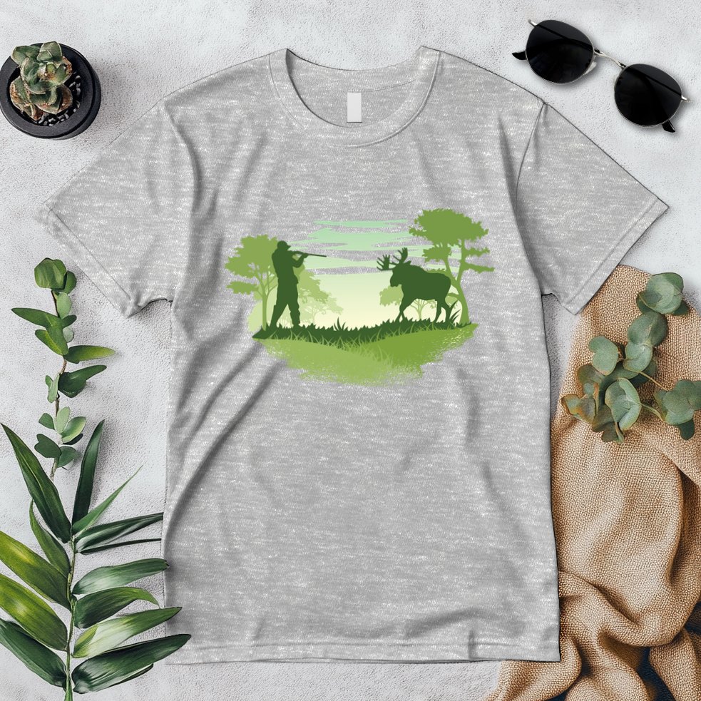 Moose Hunting Premium T-Shirt