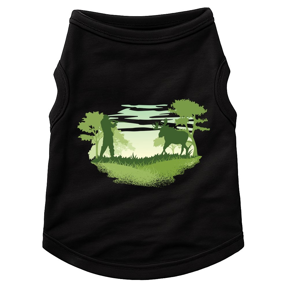 Moose Hunting Doggie Tank