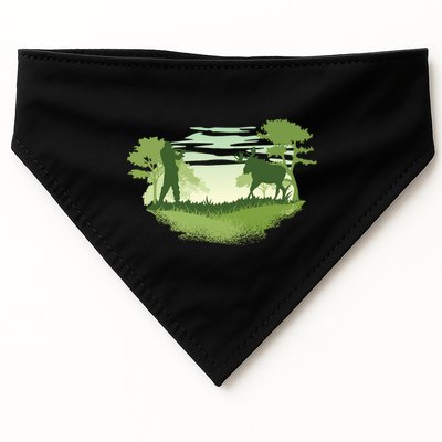Moose Hunting USA-Made Doggie Bandana