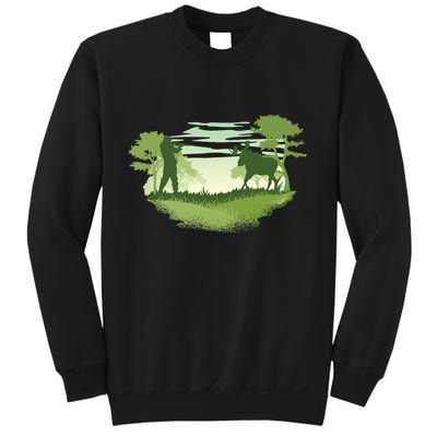 Moose Hunting Sweatshirt
