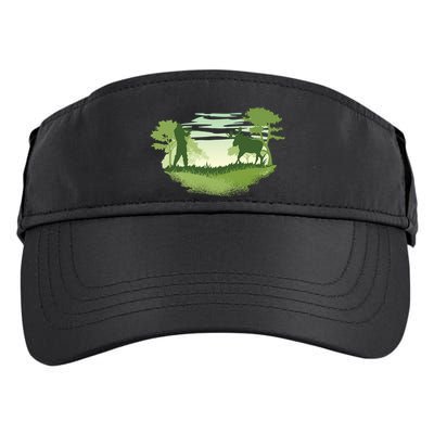 Moose Hunting Adult Drive Performance Visor