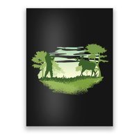 Moose Hunting Poster