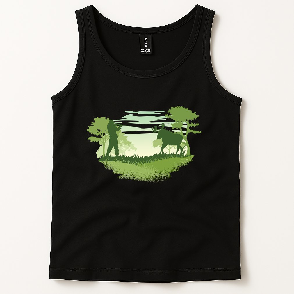 Moose Hunting Tank Top