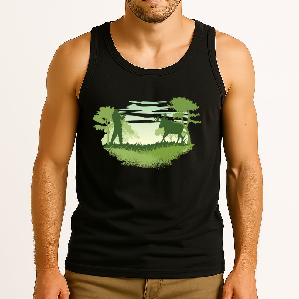 Moose Hunting Tank Top