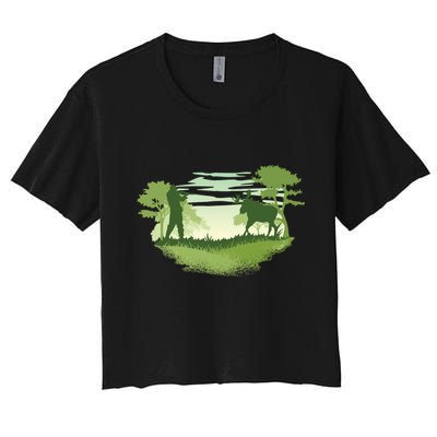 Moose Hunting Crop Top