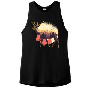 Moose Nature Ladies PosiCharge Tri-Blend Wicking Tank