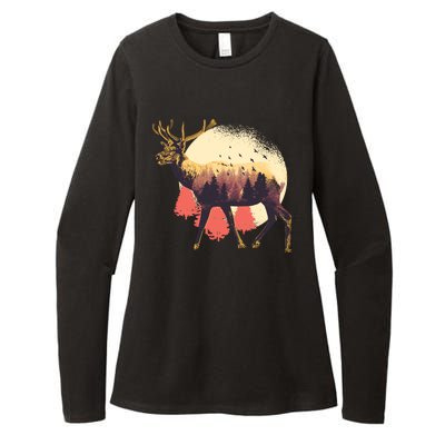 Moose Nature Womens CVC Long Sleeve Shirt