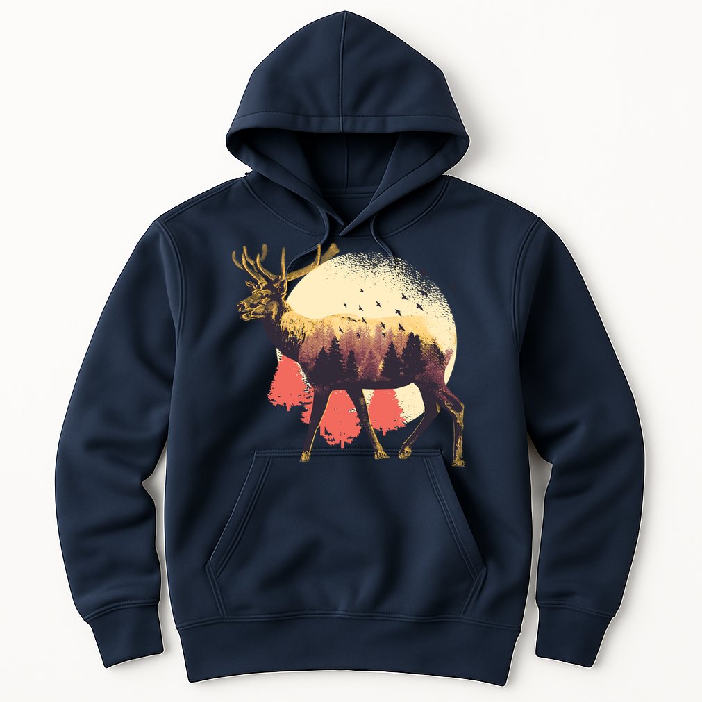 Moose Nature Hoodie
